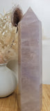 Periwinkle Blue Rose Quartz Tower