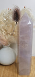 Periwinkle Blue Rose Quartz Tower
