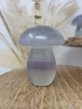 Yttrium (Lavender) Fluorite Mushroom