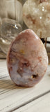 Pink Amethyst & Flower Agate freeform